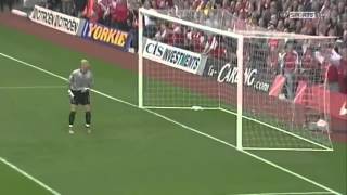 Thierry Henrys amazing goal vs Manchester United [upl. by Anoel525]