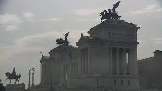 Roma Five Suites  Piazza Venezia  Live Webcam from Rome [upl. by Wahl]