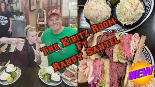 THE KIBITZ ROOM DELI CHALLENGE FT RANDY SANTEL  DELI DELICIOUSNESS  ATLAS  IM VERY VERY EXCITED [upl. by Eelirak]