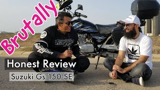 Brutally Honest User Review Of Suzuki GS 150 SE [upl. by Ennayrb]