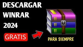 Cómo DESCARGAR e INSTALAR WINRAR FULL 2024 [upl. by Yra11]