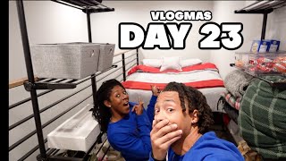 CREATING A LOFT SUITE IN OUR TOWNHOME  VLOGMAS DAY 23 [upl. by Cletis]