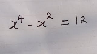 A homemade Quartic Equation  Interesting equation  maths mathematics [upl. by Yahsan]