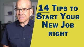 14 TIPS to Start Your New Job  First Day at Work  How to make a great first impression [upl. by Wahkuna]