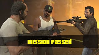 Mission Passed  The third way  GTA 5 [upl. by Noscire262]