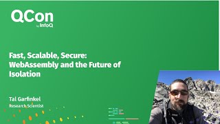 Fast Scalable Secure WebAssembly and the Future of Isolation [upl. by Arihay]