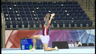 DOMINICK CUNNINGHAM FLOOR  2013 British Champs  AA1 [upl. by Margarida]