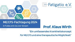 Prof Klaus Wirth  Vortrag auf der MECFSFachtagung 2024 [upl. by Eselrahc663]