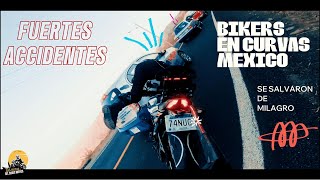 LOS MAS FUERTES ACCIDENTES DE BIKERS EN MEXICO [upl. by Rehc]