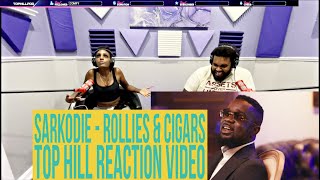 SARKODIE  ROLLIES AND CIGARS OFFICIAL TOP HILL MUSIC VIDEO REACTION AMERICANS REACT [upl. by Vandyke]