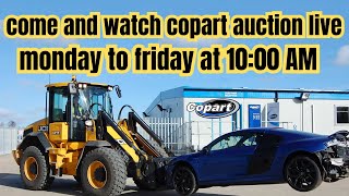 Copart Auto AuctionLive Stream [upl. by Oderf]