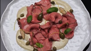 Vitello tonnato recipe [upl. by Illoh]