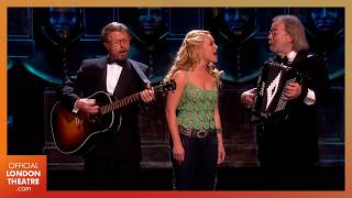 Mamma Mia perform ABBA medley with Björn Ulvaeus and Benny Andersson  Olivier Awards 2014 [upl. by Nywg]