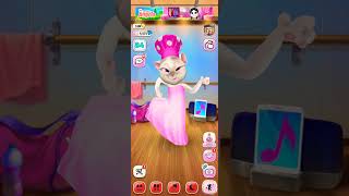 my talking angela shorts short shortvideo shortsvideo subscribe america talkingangela [upl. by Astri250]