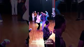 shorts Salsa Dancing at Johnny Vazquez Experience Weekend [upl. by Gassman]