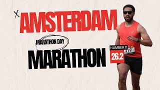 Amsterdam Marathon How to run a 4 hour marathon massively unprepared [upl. by Nairad]