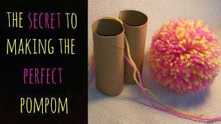 The Secret to Making the Perfect Pom Pom [upl. by Aneetak]