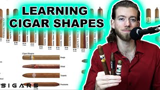 The Most Common amp Popular Cigar Shapes Part 1  Parejos [upl. by Bum602]