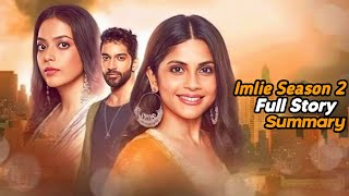 Imlie Season 2 Star Life Full Story Summary Update [upl. by Nigam]