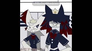 Taka taka animation meme  fundamental paper education Yandere AU  Lizzy amp Petunia [upl. by Hal]