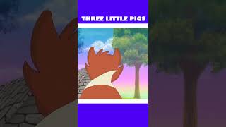 Three Little Pigs  Part 14 shorts Hindi Moral Stories For Kids kidsstories moralstories [upl. by Edmonda]