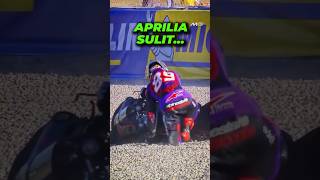 Jorge Martin Kesulitan Pake Aprilia  😱 [upl. by Annoyi]