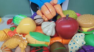 🔴LIVE CUTTING🔪🔪🌽🧅CHICKEN AND 🍎APPLE FRUITS FISH🐠 SEAFOODS ASMR [upl. by Ahsenom]