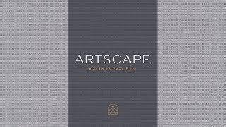 Artscape Woven Privacy Film Application Video [upl. by Aidil381]