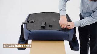 3062 Excebet Office Chair Assembly Video [upl. by Peh698]