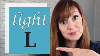 How to Pronounce the L sound in American English Part 1  The Light L Sound  L vs R [upl. by Cirala]