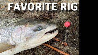 Favorite Soft Bead rig for Steelhead [upl. by Eeluj]