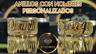 ¡Haciendo Realidad tus Sueños Anillos personalizados [upl. by Aldwin]