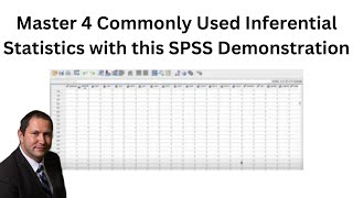 Master 4 Commonly Used Inferential Statistics with this SPSS Demonstration [upl. by Nirac]