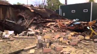 Penn Yan Building Collapse Cell Video 2 [upl. by Carmelo344]