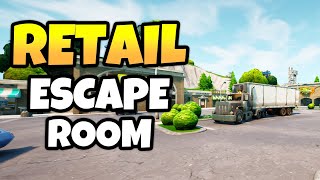 RETAIL ESCAPE ROOM All Levels Fortnite [upl. by Eseryt]