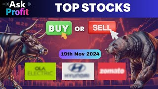 Stock Market News Buy Hold or Sell  Experts Advice On Ask Profit [upl. by Ramunni]