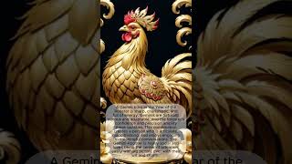 Gemini year of the Rooster horoscope astrology gemini 3rooster [upl. by Clovis528]