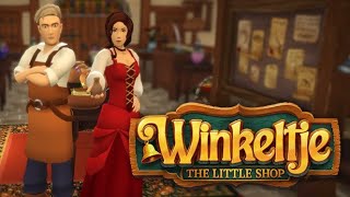 Winkeltje The Little Shop  On Steam Trailer [upl. by Reckford446]