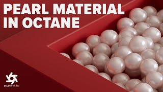 SECRET to Pearl Material Cinema 4D amp Octane TUTORIAL [upl. by Scuram]