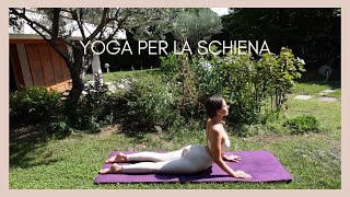 Yoga per la schiena  allungamento e distensione [upl. by Heringer998]