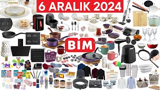 RESMİ KATALOGDAN ✅ BİM 6 ARALIK 2024  HARİKA İNDİRİMLER  MUTFAK ÇEYİZ GİYİM  BİM AKTÜEL ÜRÜNLERİ [upl. by Demb]