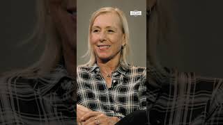 Martina Navratilova on THE BIGGEST decision of her life tennis [upl. by Airda]