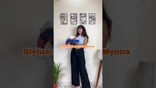 Most stylish skorts for college Office myntrasale2024 myntrashoppinghaul [upl. by Esyla]