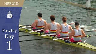 The Tideway Scullers School v Hinksey Sculling School B  Fawley  Henley 2023 Day 1 [upl. by Dionne]