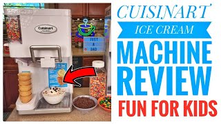 Cuisinart Mix It In Soft Serve Ice Cream Maker ICE45P1 Review Great For Kids [upl. by Garnette]