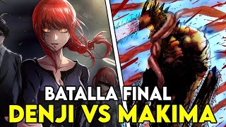 ⚡¿Como Termino Chainsaw Man Denji VS Makima Pelea Final [upl. by Onaivatco]