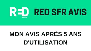 RED SFR Avis France  2021 [upl. by Nerfe287]