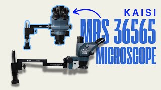 Kaisi MRS36565 Microscope Convenient rotating design repair work helper [upl. by Thant]