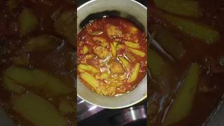 Macher jhal recipe Aloo diye macher jhal [upl. by Broeker]