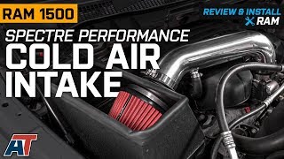 20092015 Ram Spectre Performance Polished Cold Air Intake 57L Review amp Install [upl. by Dnomasor]